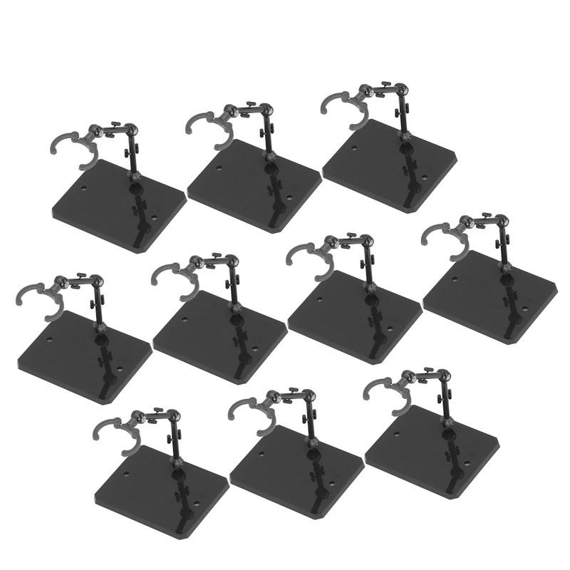 10 Pcs Figure Model Stand High Stability Figure Display Holder