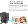 REVODATA 5MP POE Mini Audio IP Camera, 3.7mm Lens Small