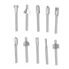 10Pcs Router Bit Set Large Capacity Chip Groove Nonstick Knives