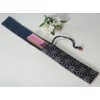 Hand Fan in WEED LEAF PATTERN Chopsticks Bag for Any
