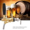Grifo dispensador de cerveza de acero inoxidable cromado G5/8, grifo