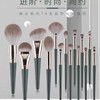 Cangzhou New Green Cloud 14-Piece Makeup Brush Set Pouch (with Travel Pouch) 15ea