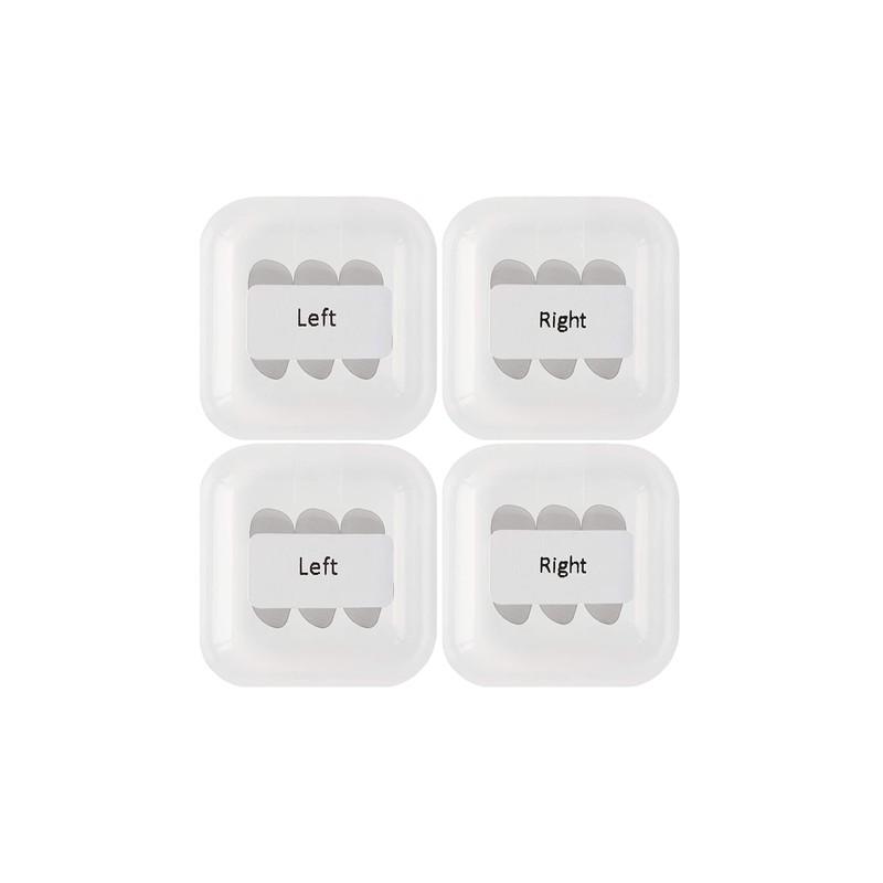 WoodyKnows Nasclear Nasclear Replacement Filters (Replacement Filters 60 Pairs, L)