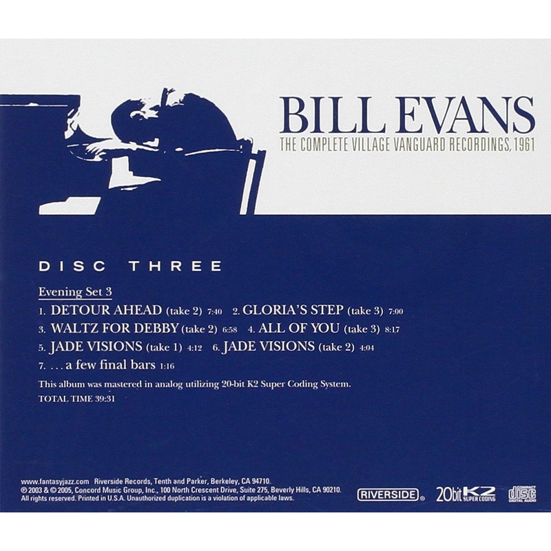 The Complete Village Vanguard Recordings, 1961