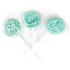 Aqua Light Blue Lollipops, 24 Pack, Blue Suckers, Blue Lollipops