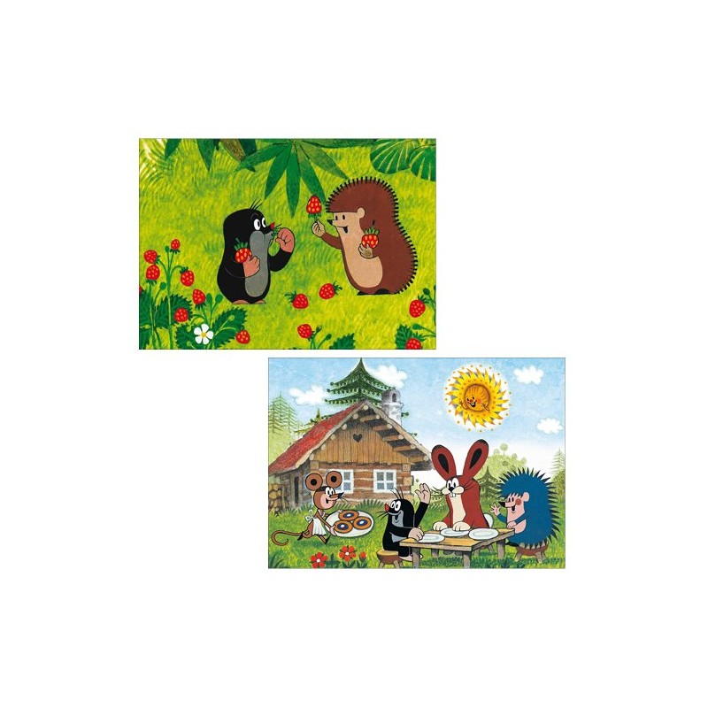 10-He Pack of: The 10 Most Lovely Mole-Postcards + +