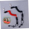 CORHAD 2 Pcs Elastic Fishing Rod Leash Safety Cord Tether