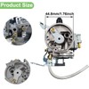 ZAMDOE B45 Carburetor Kit for Shindaiwa B45LA B45INTL for Echo