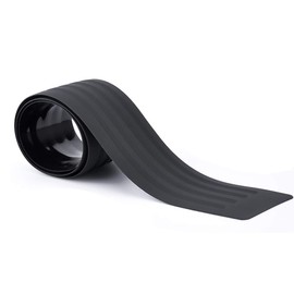104cm Car Rear Boot Bumper Protector Trunk Protection Sticker Anti-Scratch Door Sill Guard Lip Mouldings Rubber Strip Cover Pad