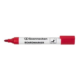 Soennecken Board Marker 3120 1.5-4 mm Bullet Tip Red