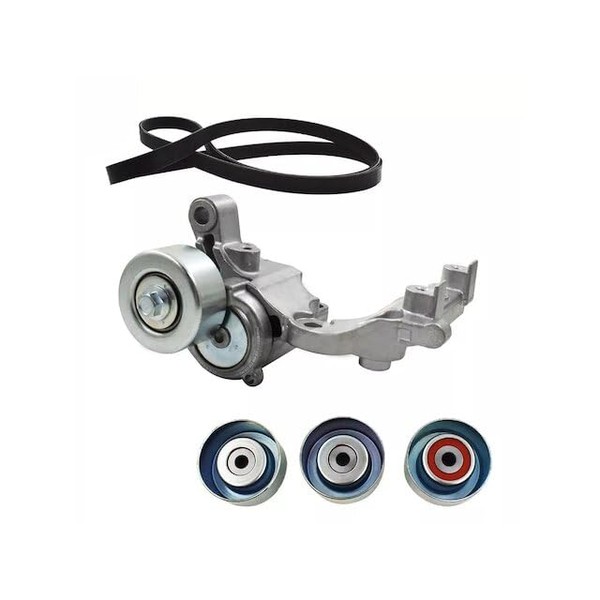 Serpentine Belt Accessory Drive Component Kit - 5-Piece - Compatible
