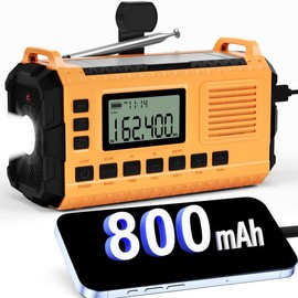 Emergency Weather Radio - AM/FM/NOAA Hand Crank Radio