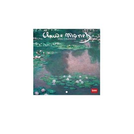 Legami - Wall Calendar 2026, Claude Monet, Small Wall Calendar, 12 Months and Yearly Planner, in 6 Languages, Space for Notes, Zodiac Signs, International Holidays, 18 x 18 cm