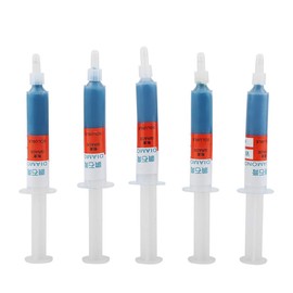 Akozon Diamond Grinding Paste 5 Pieces/Set Diamond Lapping Paste Polishing Paste Diamond Grinding Lapping Compound Compound Syringes (W5#2000)