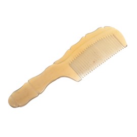 Beavorty Ox Horn Comb: Natural Ox Horn Hair Comb For Women - Anti-static Scalp Massage And Detangling - For Home Use Daily Care