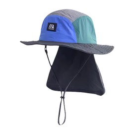 SLINX XM21 Baby Hat Hat Kids Sun Shade Safari Hat Wide Brim Sun Protection Hat Boys Girls Babies Ladies' Bucket Hat UV Protection Chin Strap UV Protection Cute Spring Summer Kindergarten/School/Sea