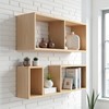 Axincardarm 10 pcs Floating Shelf Brackets Ø8 x 200mm Concealed