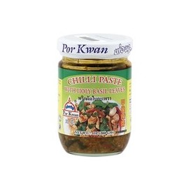 por-kwan chili paste with holy basil leaves - 7oz