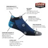 Darn Tough Men's Run No Show Tab Ultra-Lightweight Running Sock