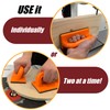 Safety Push Block 2 Pack, Safety Orange Color for High