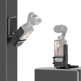 PULUZ Magnetic Mount for DJI OSMO Pocket 3 Magnetic Mount Angle Adjustable OSMO Pocket 3 Extension Adapter for OSMO Pocket 3 Strong Magnetic Fixed Magnetic Base for Pocket 3 Desktop Stand Stand for