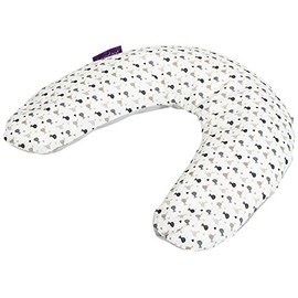 Träumeland T041202 Replacement Cover Side Support Cushion Design 2 Grey