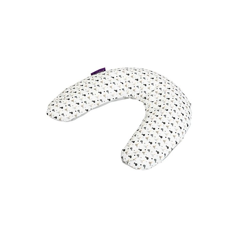 Träumeland T041202 Replacement Cover Side Support Cushion Design 2 Grey