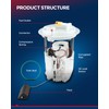 KAX FG1183 Electric Fuel Pump Module Assembly, Compatible with Infiniti