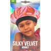 Donna Gorro Ducha Terciopelo Sedoso Niñas Niños Banda Ancha Reversible
