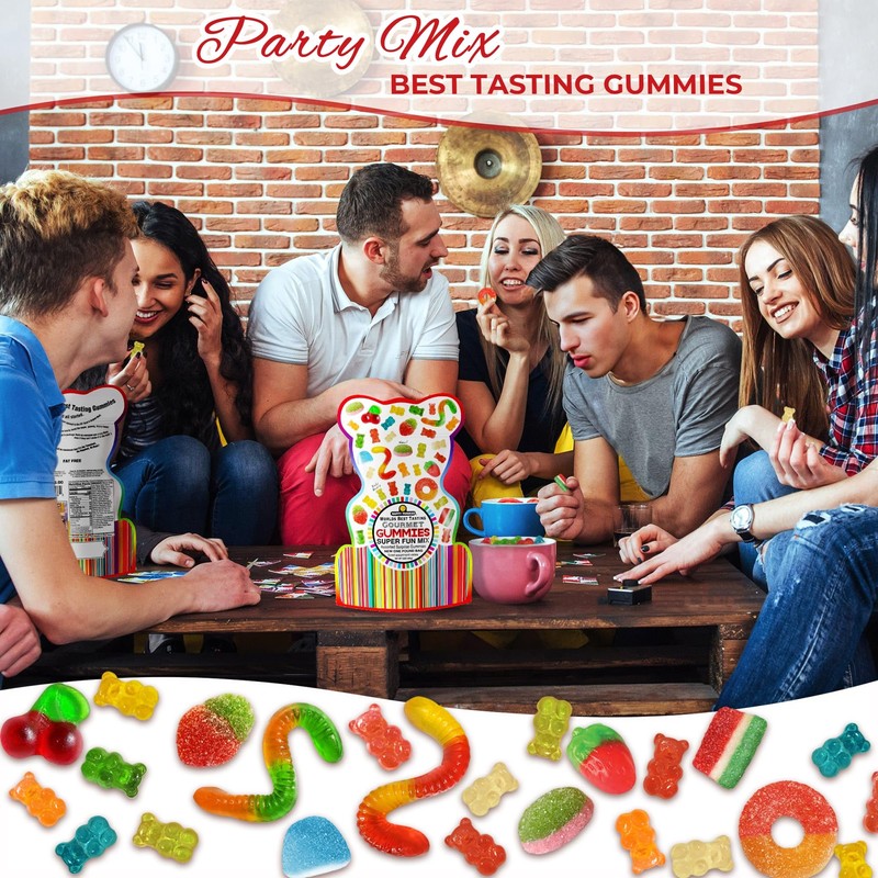 Happy Yummies Worlds Best Tasting Gourmet Gummies Super Fun Mix