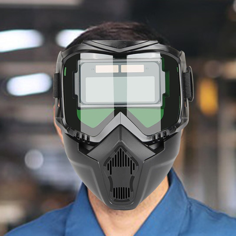 Auto Dimming Welding Helmet,Breathable Welding Protector | Breathable Welder Helmet