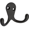 National Hardware N330-829 163 Double Clothes Hooks in Oil Rubbed