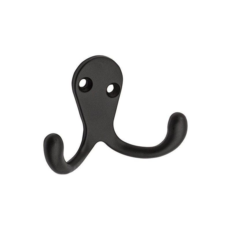 National Hardware N330-829 163 Double Clothes Hooks in Oil Rubbed