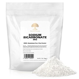 Pure Baking Soda, Sodium Bicarbonate (11 lbs.) Food Grade for Cleaning, Baking, Bath Bombs and Teeth, Swimming Pools