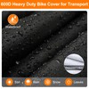 Bike Cover for 2 Bikes on Rack Bicycle Cover for