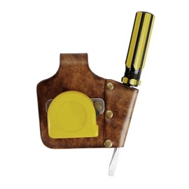Tourbon Leather Measuring Tape Screwdriver Holder Pocket Hitch Tool Holster