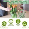 Eyech 3PCS Flower Arrangement Holder, 4", 5", 6" Metal Flower