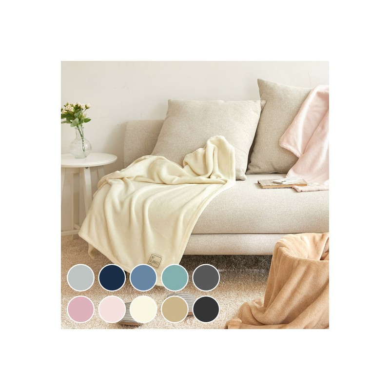 Dajari [Small + Medium] Family Dajari Microfiber Solid Blanket