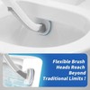 Disposable Toilet Brush Set – Toilet Bowl Cleaner with Holder,