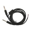 Aviation Headset Cable, PVC Outer Cover Aviation Headset Replacement Cable