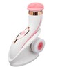 Electronic Facial Brush Reduce Fatigue Silicone Head Jadestone Roller Massaging