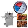 YOTOM BBQ Grill Thermometer Gauge, 2 Pack Charcoal Grill Smoker