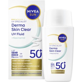 NIVEA SUN UV Gesicht Experte DermaSkin Clear UV-Fluid 50+ 40ml