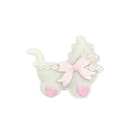 Baby Shower Decoration Cotton Baby Stroller Pink (12 pieces)