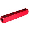 Hromee 4-Way Straight Air Manifold 5 Ports Aluminum Industrial Pneumatic