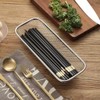 TONSNY Stainless Steel Dishwasher Silverware Basket Utensil Drying Rack Drawer