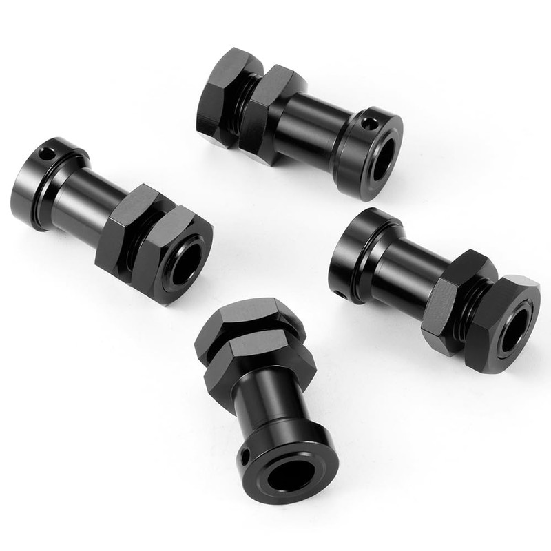 MORLORDY +20mm Extended Wheel Hubs Hex Adapters 4pcs Wheel Wideners