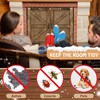 Maasechs Fireplace Cover for Inside, 39 x 32 Inch Fireplace