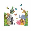 Jungle Zoo Wall Stickers Kids Room Living Room Wall Decor,