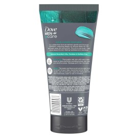 Dove Men+Care Eucalyptus Body and Face Scrub Deeply Exfoliates for Hydrated